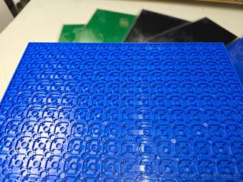 Velké pláty / podložky / oboustanné na stavění různé barvy - 2