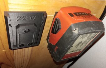 Držáky na baterie HILTI 22 / 18V - 2