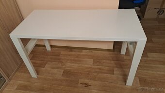Prodám stůl PÅHL IKEA bílý 128 x 58 cm - 2