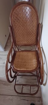 Ratanové houpací křeslo - 2
