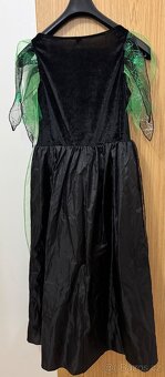 Šaty čarodějnice vel.14 let - 2