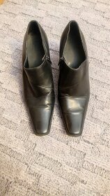 Kotníčkové kožené boty - 2