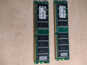 Paměť RAM do PC Kingston KVR400X64C3A/1G DDR, 400Mhz, CL3 - 2