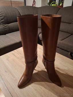 Kožené kozačky Polo Ralph Lauren vel.36 - 2