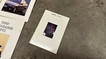 Staré katalogy BMW 1991 - 1993, E36, E34, E32, E30 a podobné - 2