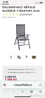 Prodám zahradní sezení - 2