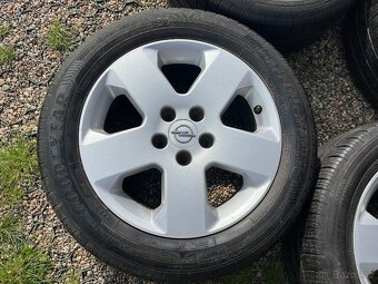 4x alu disky 5x110 R16, letní pneu 70% - 2