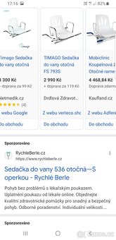 Židle sedátko do vany - 2