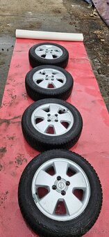 195/60 R15 + disky Opel 4×100 - 2
