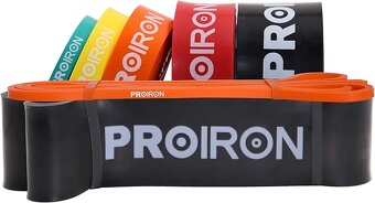 odporový pás PROIRON- Žlutá barva,Nové - 2