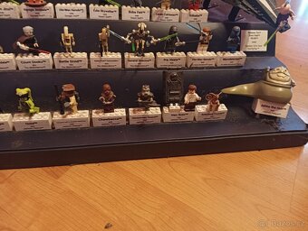 Lego star wars vitrína bez krytu - 2