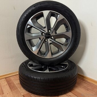 NOVÁ KIA STONIC 4x100 R17 ET50+LETNÍ 205/55R17 7mm - 2