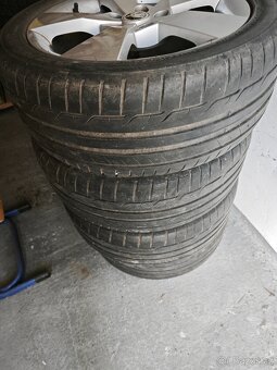 4ks alu kola 17", originál Škoda Denom - 2