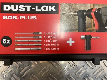 Sada vrtáků SDS s odsáváním 5-12mm Milwaukee 4932471162 - 2