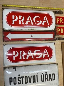 Stara reklamni plechova smaltovana cedule reklama - 2