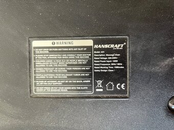 Masážní křeslo hanscraft - 2