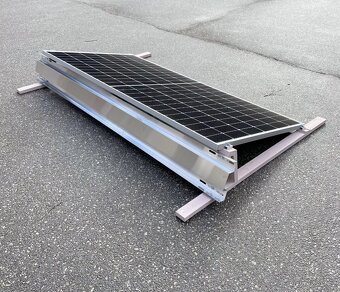 Konstrukce FVE plochá střecha - 2