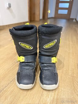 Motokros dětské boty + chránič - 2