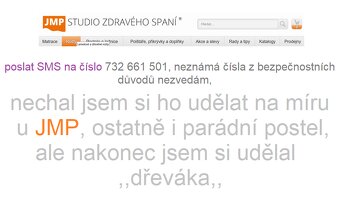 Lamelový rošt do postele (120 x 180 cm) - 2