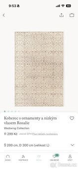 Vlněný koberec, Westwing, 2x3 m - 2