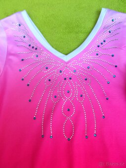 Gymnastický dres, cvičební trikot vel. 146 / 152 - 2