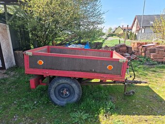 Vlečka za malotraktor Sklopka - 2