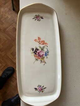 PORCELÁNOVÝ TÁCEK MÍŠENSKÁ RŮŽE - 2