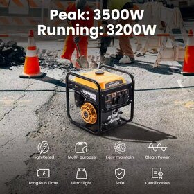 Invertorový Generátor - Elektrocentrála 3,2kW MXR4500i - 2