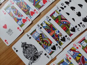 Zánovní karty na žolíky joker 54 ks nejen pro děti - SLEVA - 2