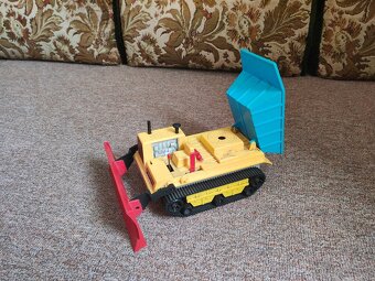 Retro hračka - Buldozer Jumbo - 2