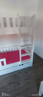 Prodám dřevěnou patrovou postel - 2