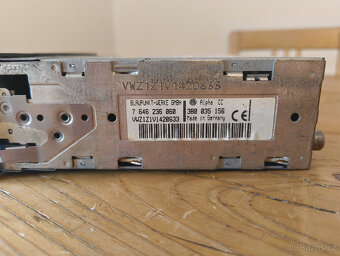 Rádio VW/Škoda Alpha CC (Blaupunk) 7646236060 - 2