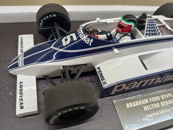 F1 BRABHAM FORD BT49C HECTOR REBAQUE 1981 MINICHAMPS 1:18 - 2