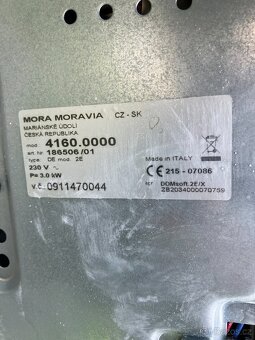 Mora elektrická dvouplotýnka - 2