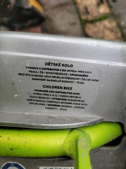 Dětské kolo Yedoo Pidapi 12 - ALU - 2
