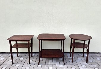 Celodřevěné stolky THONET - 2