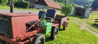 Traktor domácí výroby 4x4 - 2