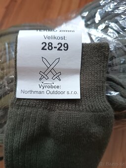 Ponožky AČR TERMO zimní vz.2000 - 2