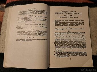 Ústava 1.ČSR 1934 - 2