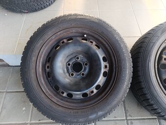 Zimní pneu+disky Škoda 185/60 R15 5x100 - 2