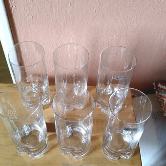 Velké retro sklenice na kokteily - 2