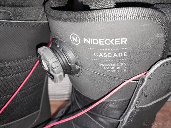 PRODÁM - Boty na snowboard Nidecker Cascade - 2