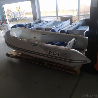 Unikátní nafukovací člun Selva 310 FV - pevný skládací kýl - 2
