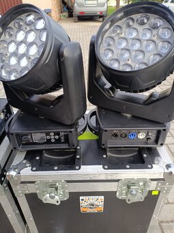 6 ks Head Led WASH 19x15 Wat+ case - 2