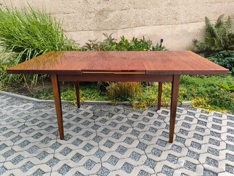 Retro jídelní rozkládací stůl Jitona - 70. léta - 2