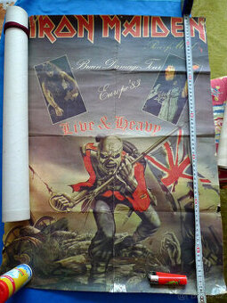 Plakáty Iron Maiden, Doga Kiss, Aerosmith, Nirvana - 2