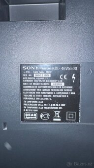 46" LCD Televize Sony Bravia KDL-46V5500 (117 cm) – Full HD - 2