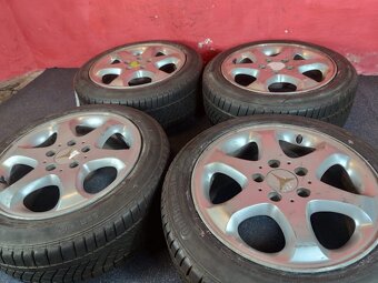 ALU disky originál Mercedes 5x112 R16 7,5Jx16H ET 42 se zimn - 2