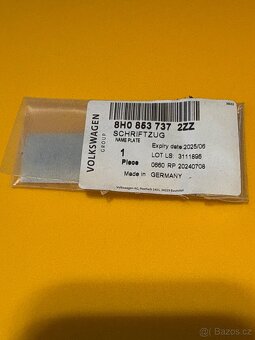 Nápis, logo Quattro - 2