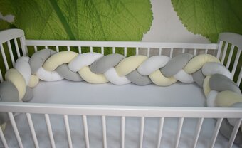 Teepee stan, mantinel (pletený cop),podložka Mickey - 2